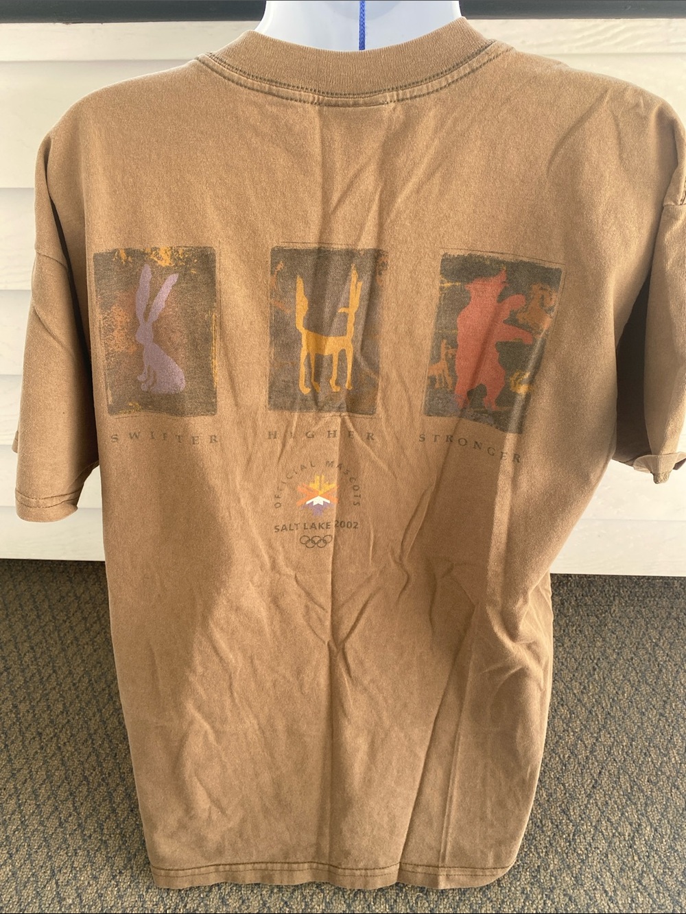 Olympics Salt Lake 2002 Shirt Size L Vintage